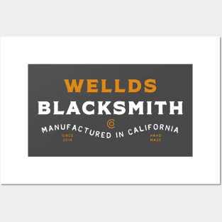 Blacksmith craftsman vintage t-shirt Posters and Art